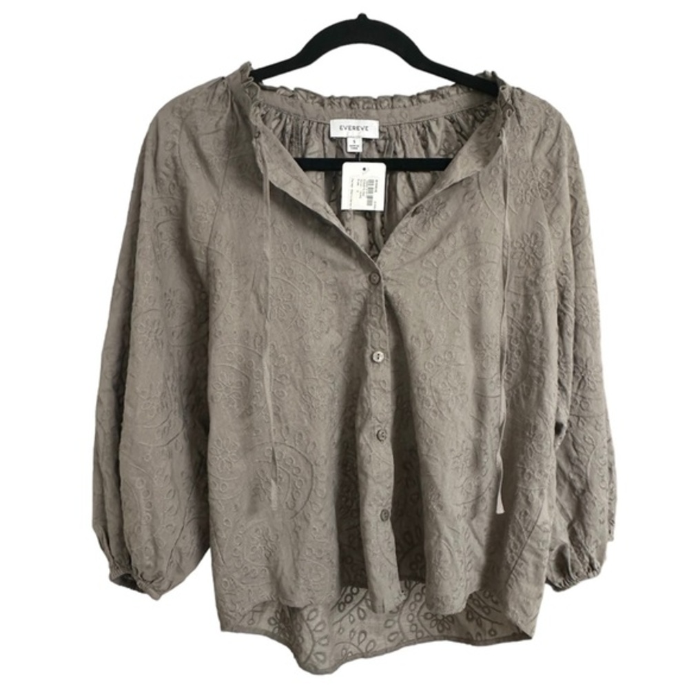 Evereve Button Up Blouse